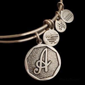Alex and Ani "Letter A" initial collection